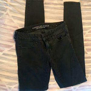 American eagle black skinny jeans/ jeggings
